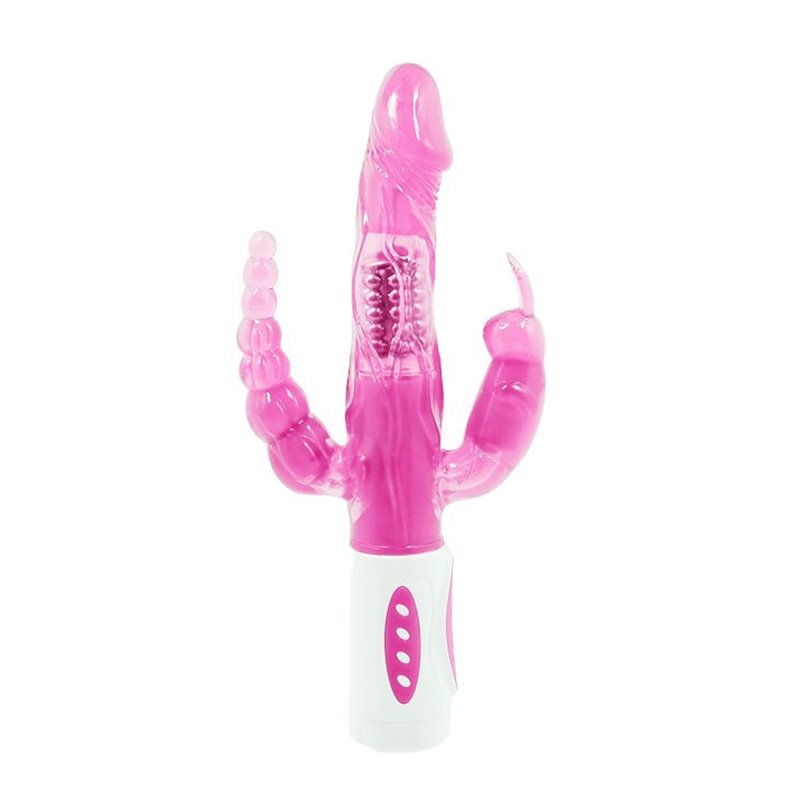 Ly-baile Vibrador Triplo Pretty Bunny