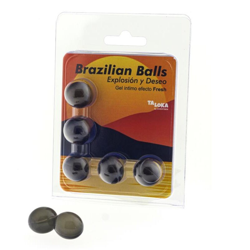 Taloka Set 5 Brazilian Balls Explosion Efeito Excitante