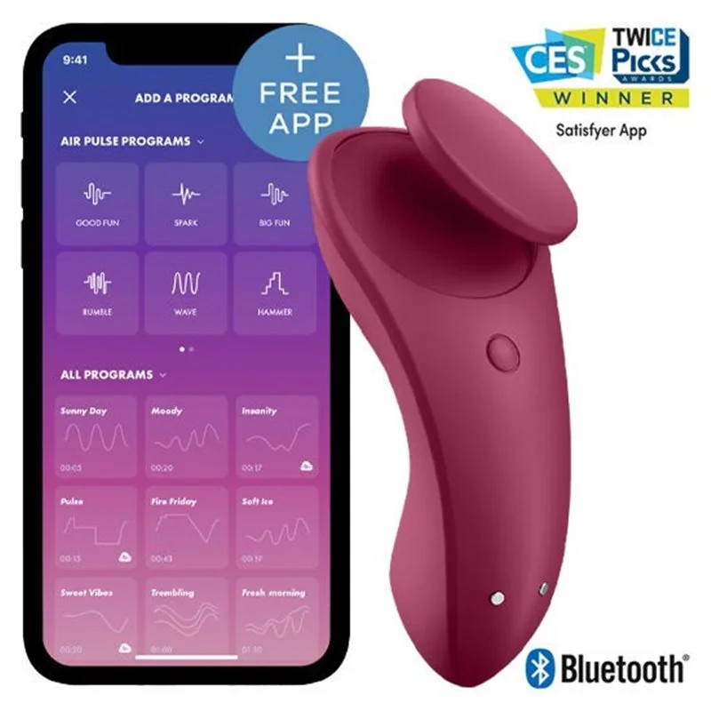 Satisfyer Sexy Secret Panty Rosa Satisfyer Sexy Secret Panty Rosa