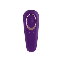 Satisfyer Vibrador Partner para Casal com Carregador USB Roxo