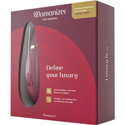 Womanizer Premium 2 Estimulador Clitoris Bordeaux