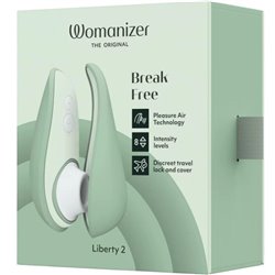 Womanizer Liberty 2 Estimulador Clitoris Verde Claro