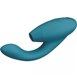 Womanizer Duo 2 Stimulator Vibrator Blue Petrol