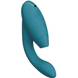 Womanizer Duo 2 Stimulator Vibrator Blue Petrol