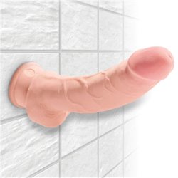 Pipedream Dildo Kingcock Dildo Tripla Densidade 18,4 X 4,8 cm