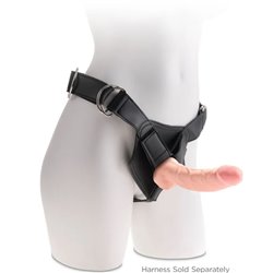 Pipedream Dildo Kingcock Dildo Tripla Densidade 18,4 X 4,8 cm