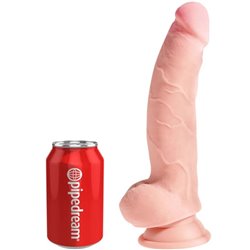 Pipedream Dildo Kingcock Dildo Tripla Densidade 18,4 X 4,8 cm