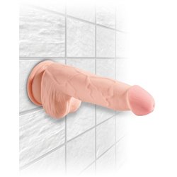 Pipedream Dildo Kingcock Dildo Tripla Densidade 16,5 X 4,6 cm