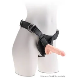 Pipedream Dildo Kingcock Dildo Tripla Densidade 16,5 X 4,6 cm