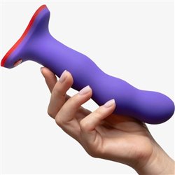 Fun Factory Bouncer Rumbling Dildo Purple 18,5 cm