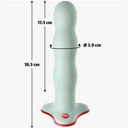 Fun Factory Bouncer Rumbling Dildo Green 18,5 cm