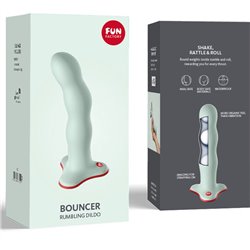 Fun Factory Bouncer Rumbling Dildo Green 18,5 cm