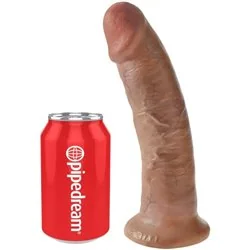 King Cock 9'' Dildo Realistico Caramelo