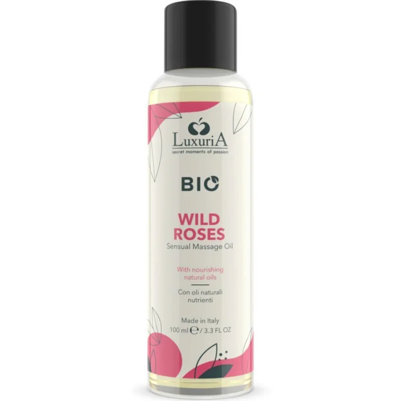 Intimateline Luxuria Óleo de Massagem Bio Rosas Selvagens 100 ml