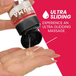 Bruma Óleo De Massagem Premium Efeito Calor Sabor Morango 3 em 1 100ml