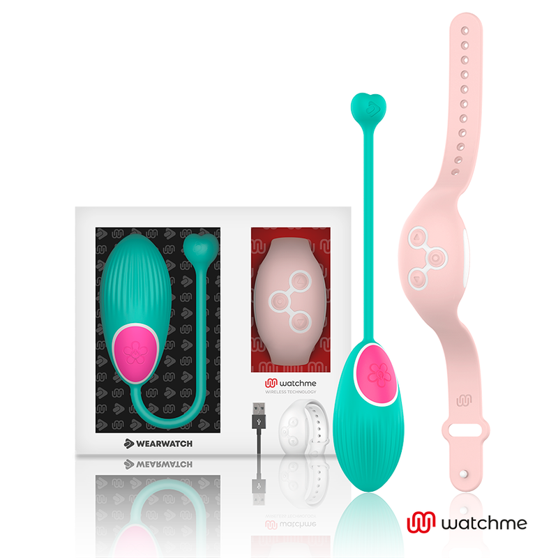 Wearwatch Watchme Egg Wireless Technology Aquamarine / Coral