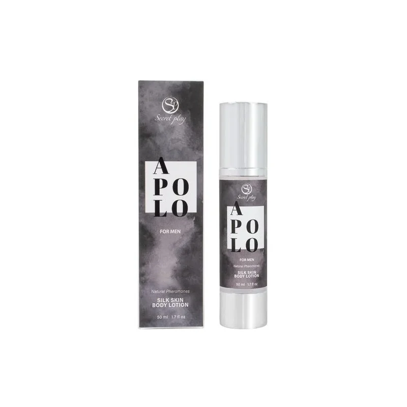 Secret Play Loção Pele Apolo Silk Homem 50Ml