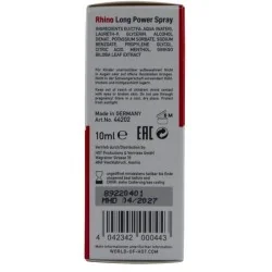 Hot - Rhino Long Power Spray 10 Ml