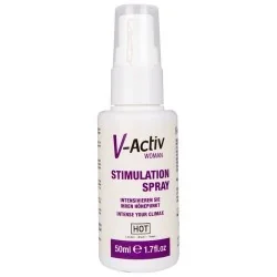 Hot - Spray Estimulante V-activ Para Mulheres 50 Ml