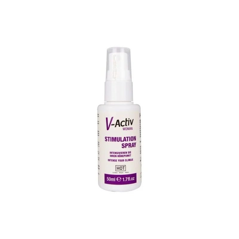 Hot - Spray Estimulante V-activ Para Mulheres 50 Ml